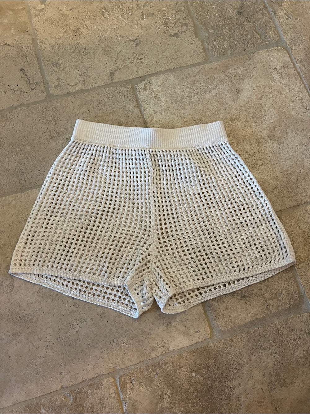 Abercrombie knit swim cover up shorts